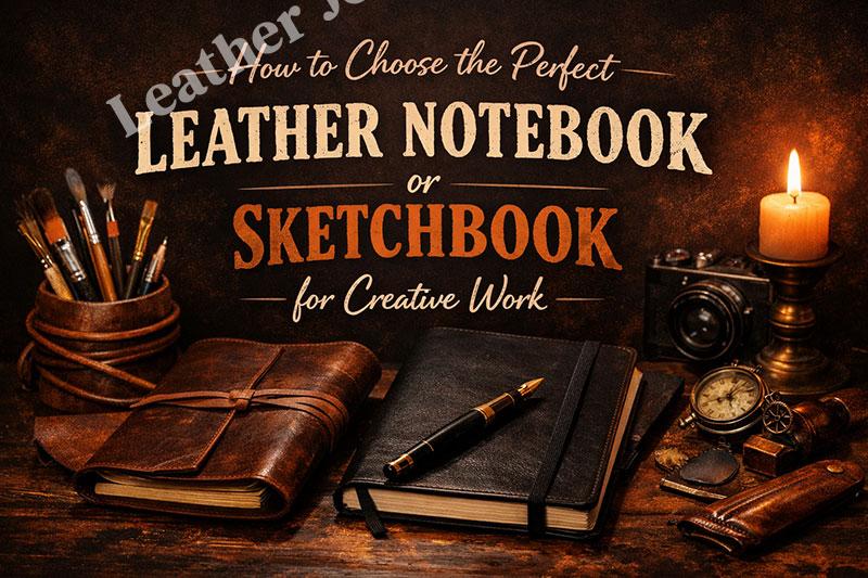 How to Choose the Perfect Leather Notebook or Sketchbook for Creative Work